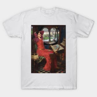 I am Half sick of Shadows said the Lady of Shalott by John William Waterhouse T-Shirt